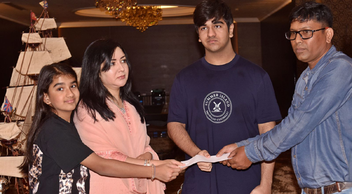 Bashundhara Group Stands by Child Raisa with Rare Disease